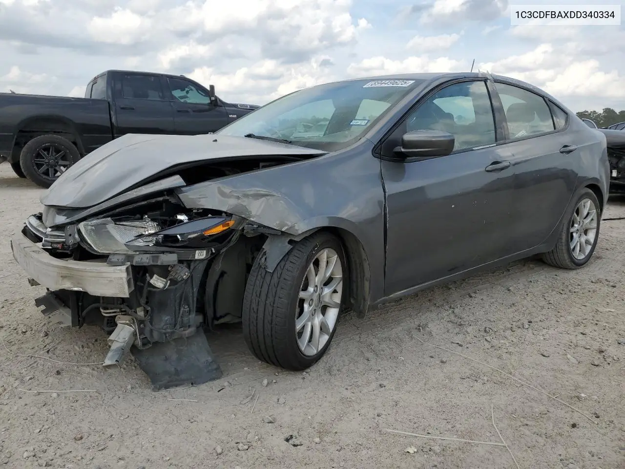 1C3CDFBAXDD340334 2013 Dodge Dart Sxt