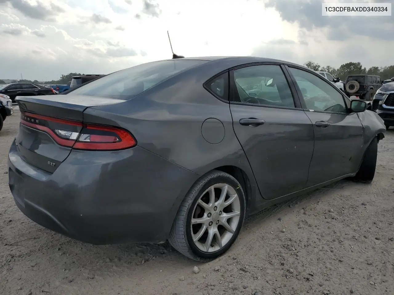1C3CDFBAXDD340334 2013 Dodge Dart Sxt