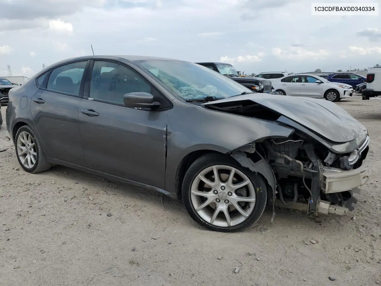 1C3CDFBAXDD340334 2013 Dodge Dart Sxt
