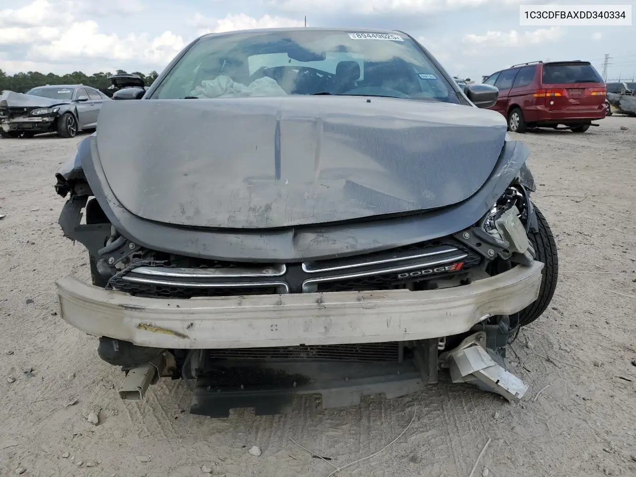 1C3CDFBAXDD340334 2013 Dodge Dart Sxt