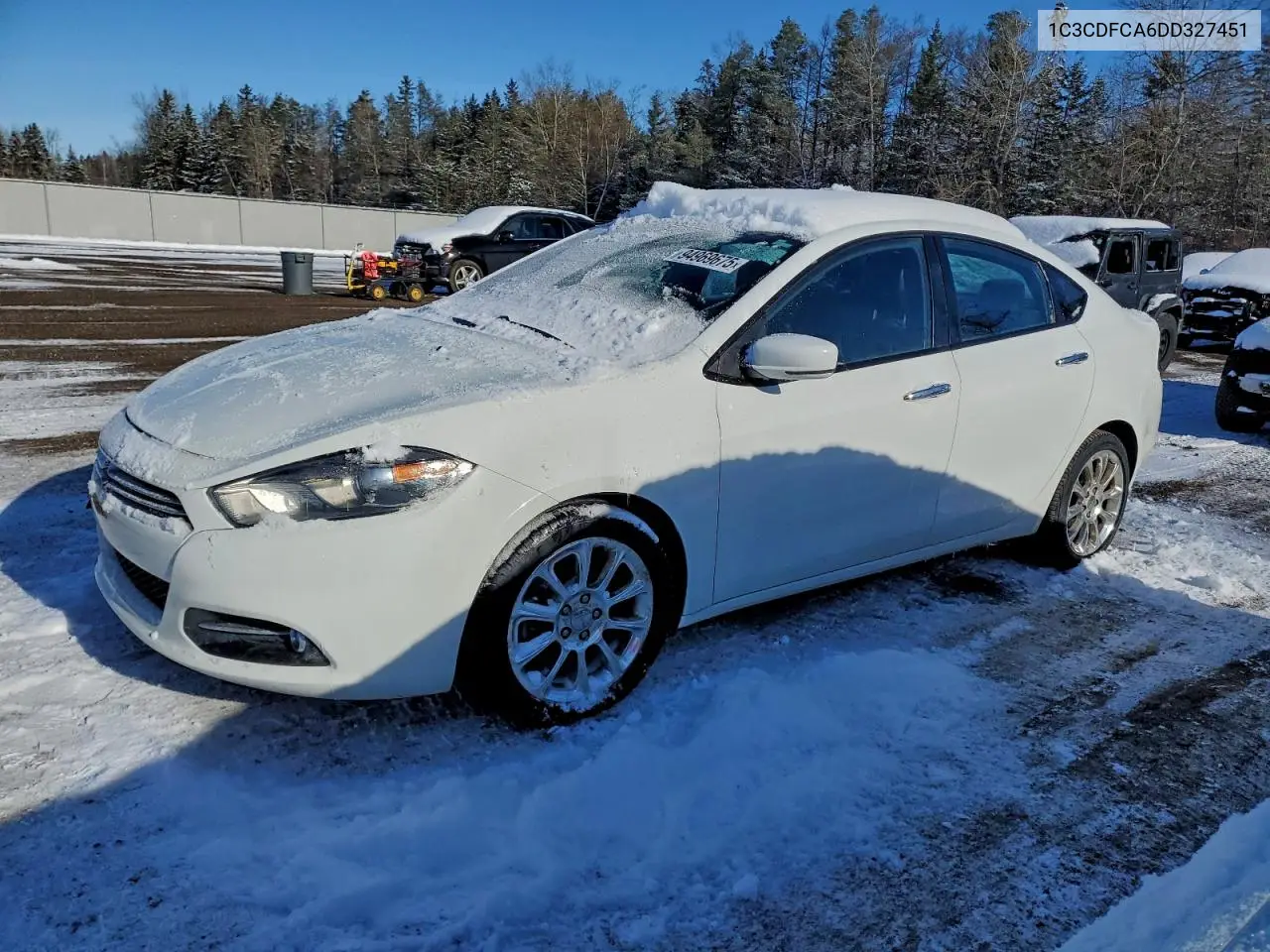 1C3CDFCA6DD327451 2013 Dodge Dart Limited