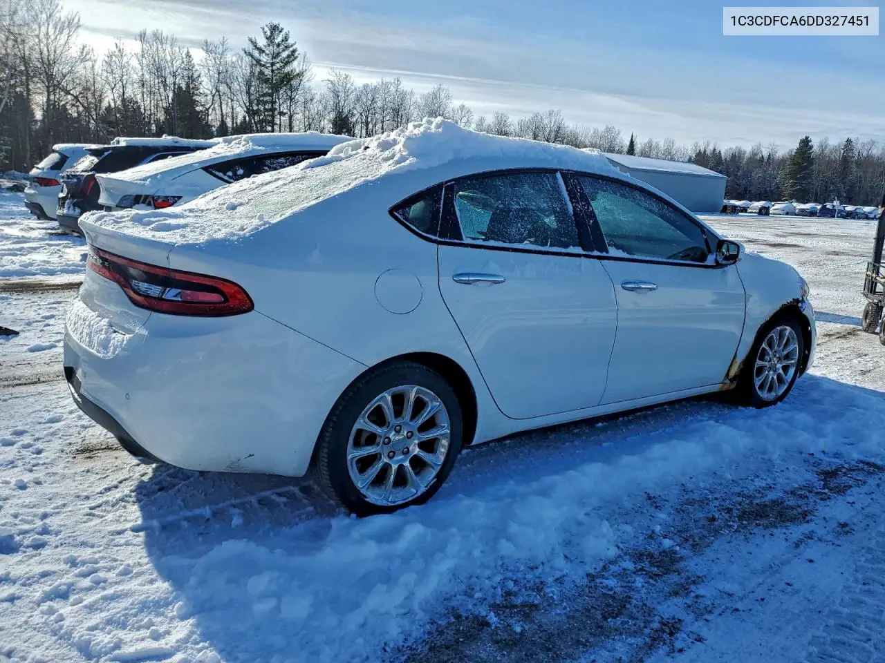 1C3CDFCA6DD327451 2013 Dodge Dart Limited