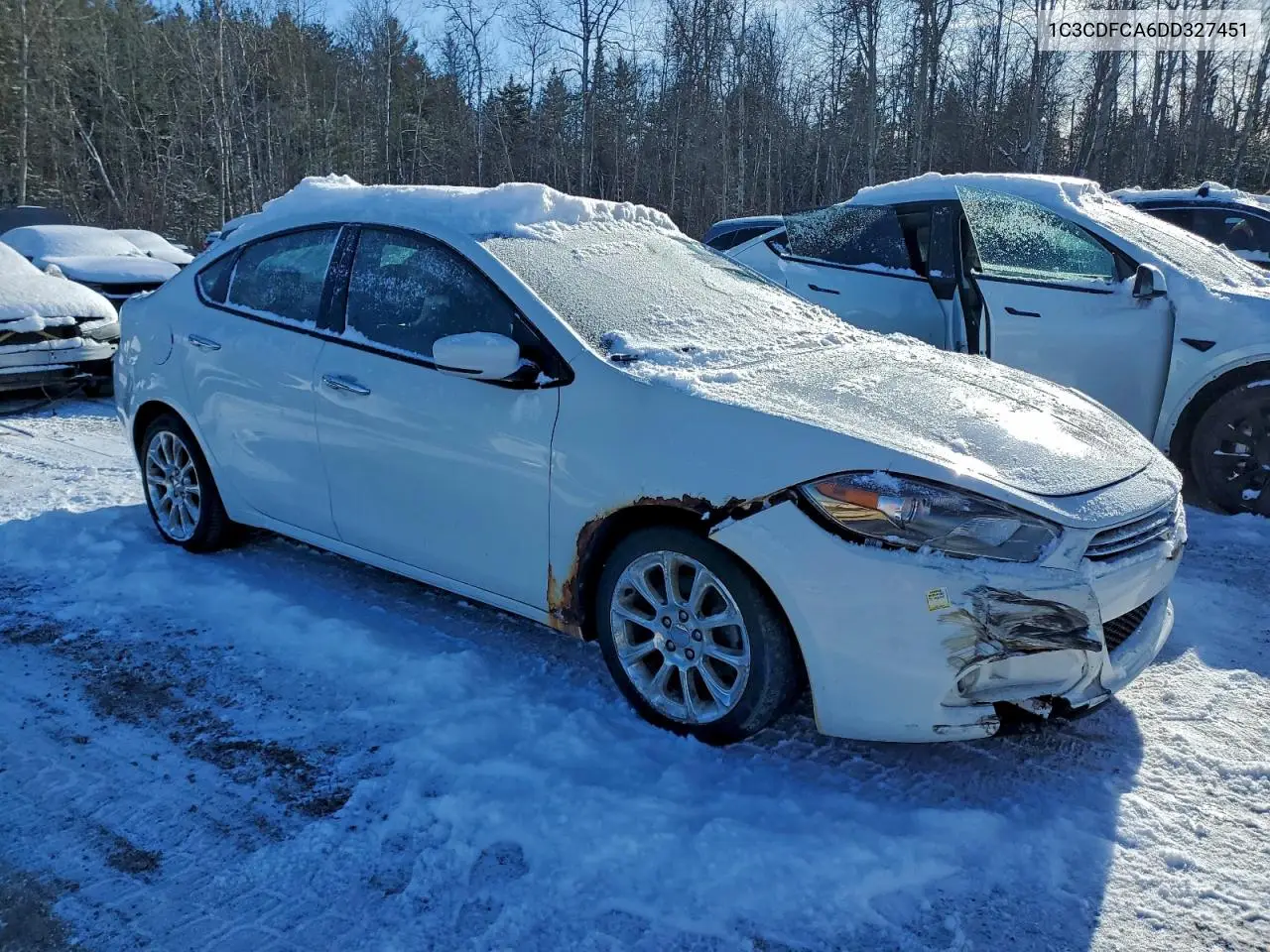 1C3CDFCA6DD327451 2013 Dodge Dart Limited