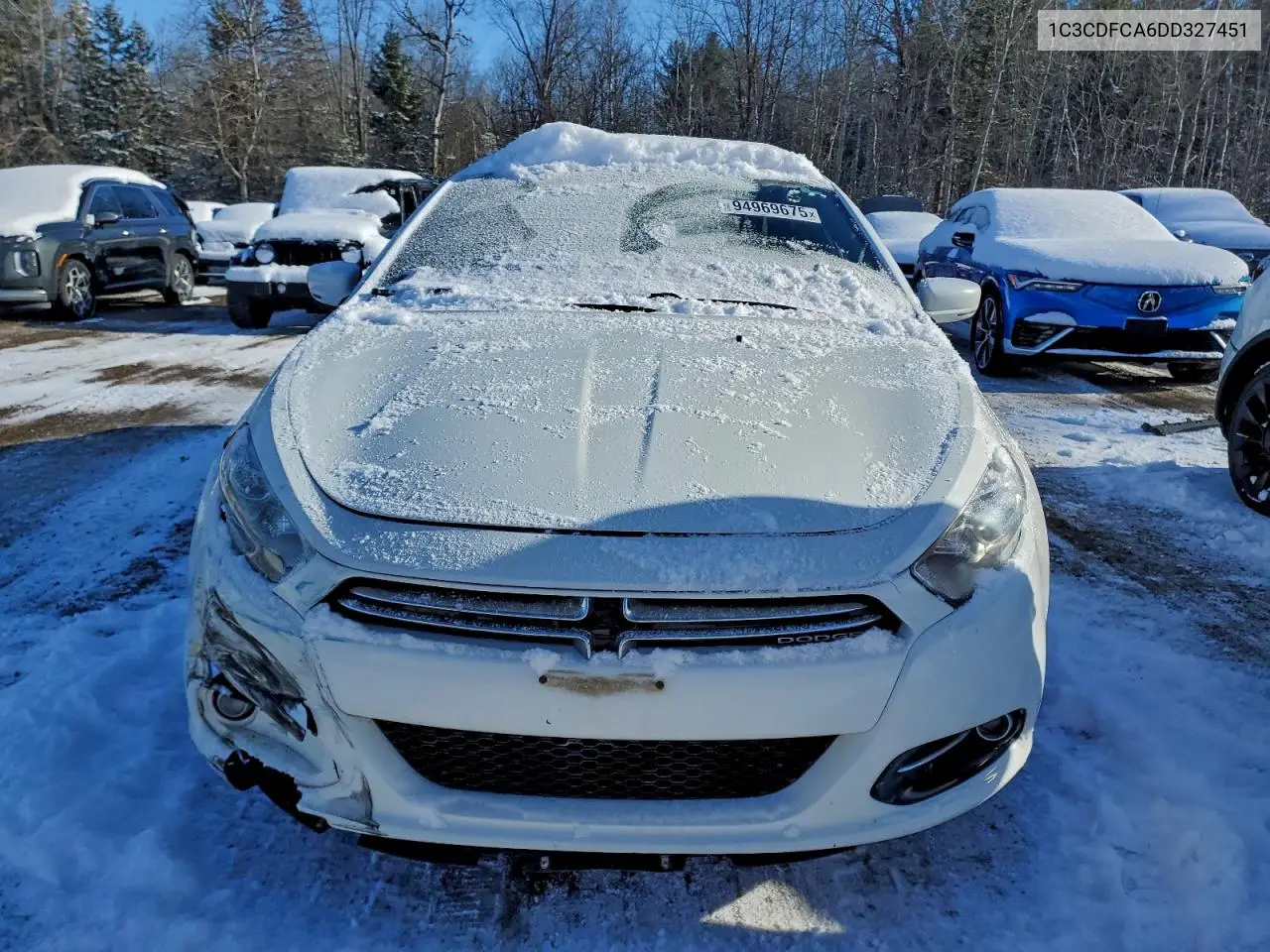 1C3CDFCA6DD327451 2013 Dodge Dart Limited