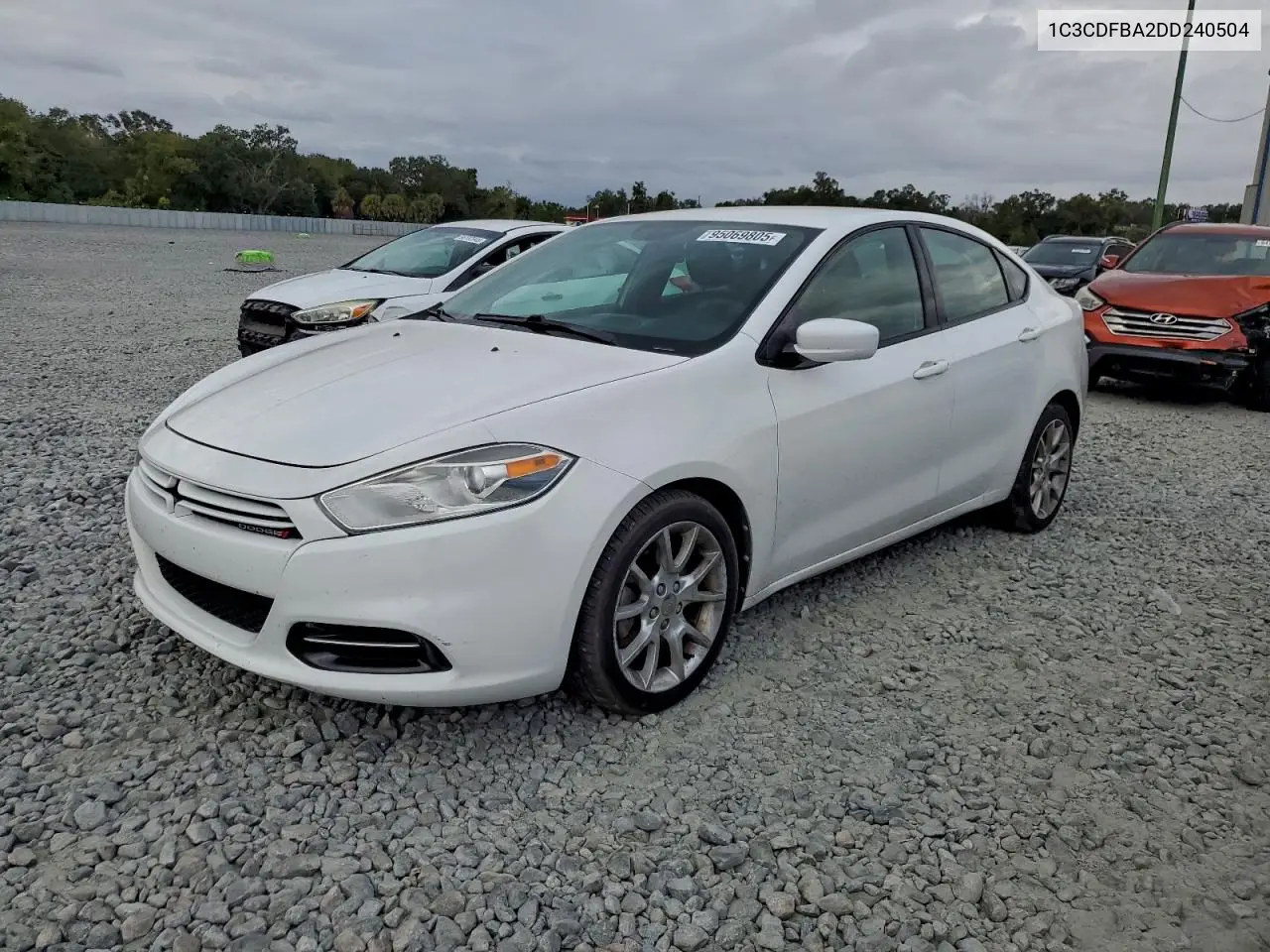 1C3CDFBA2DD240504 2013 Dodge Dart Sxt