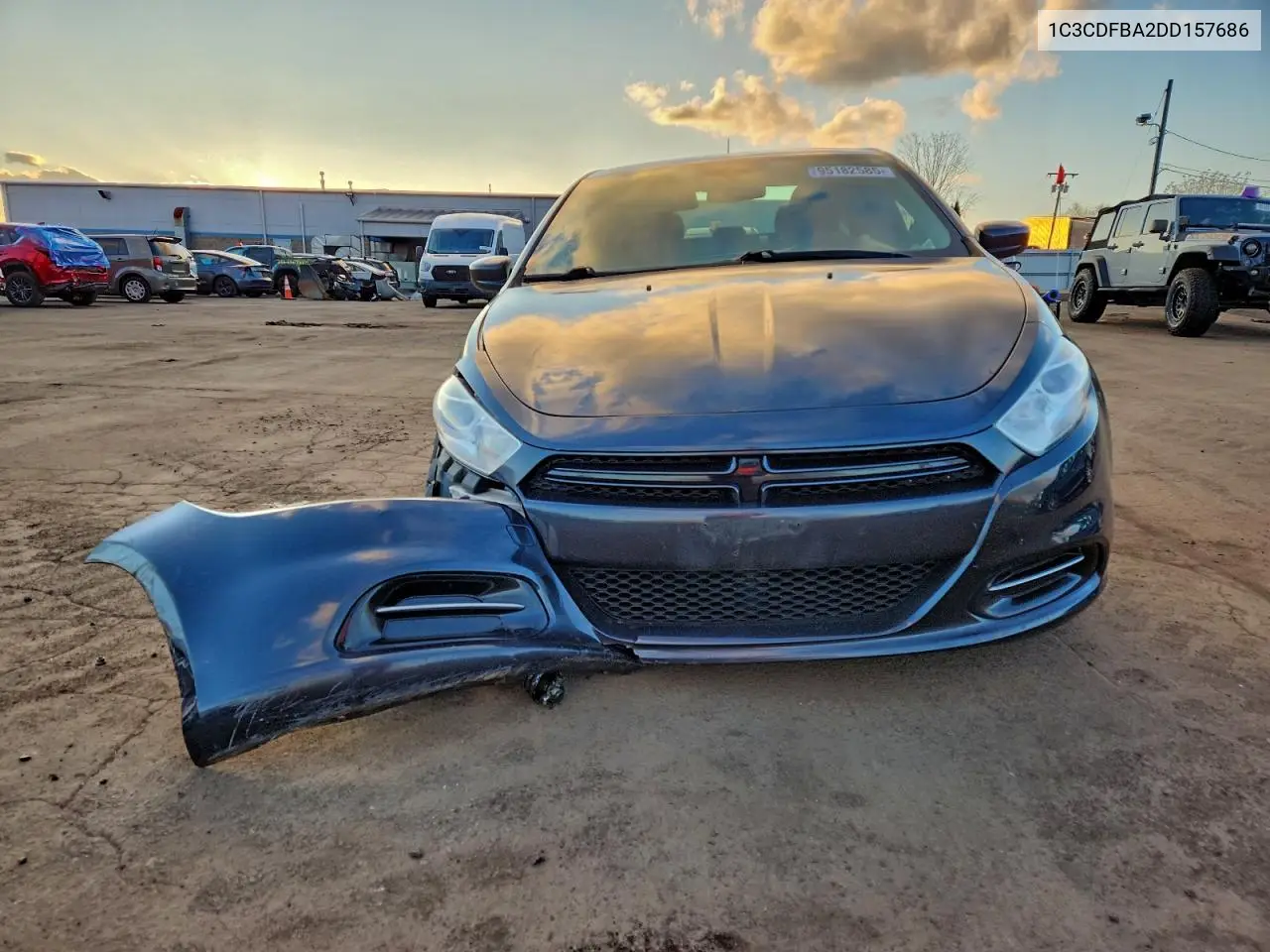 1C3CDFBA2DD157686 2013 Dodge Dart Sxt