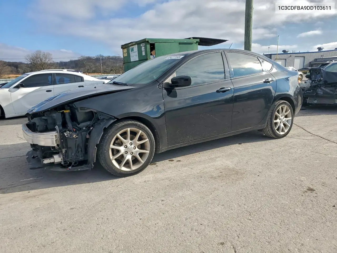 1C3CDFBA9DD103611 2013 Dodge Dart Sxt
