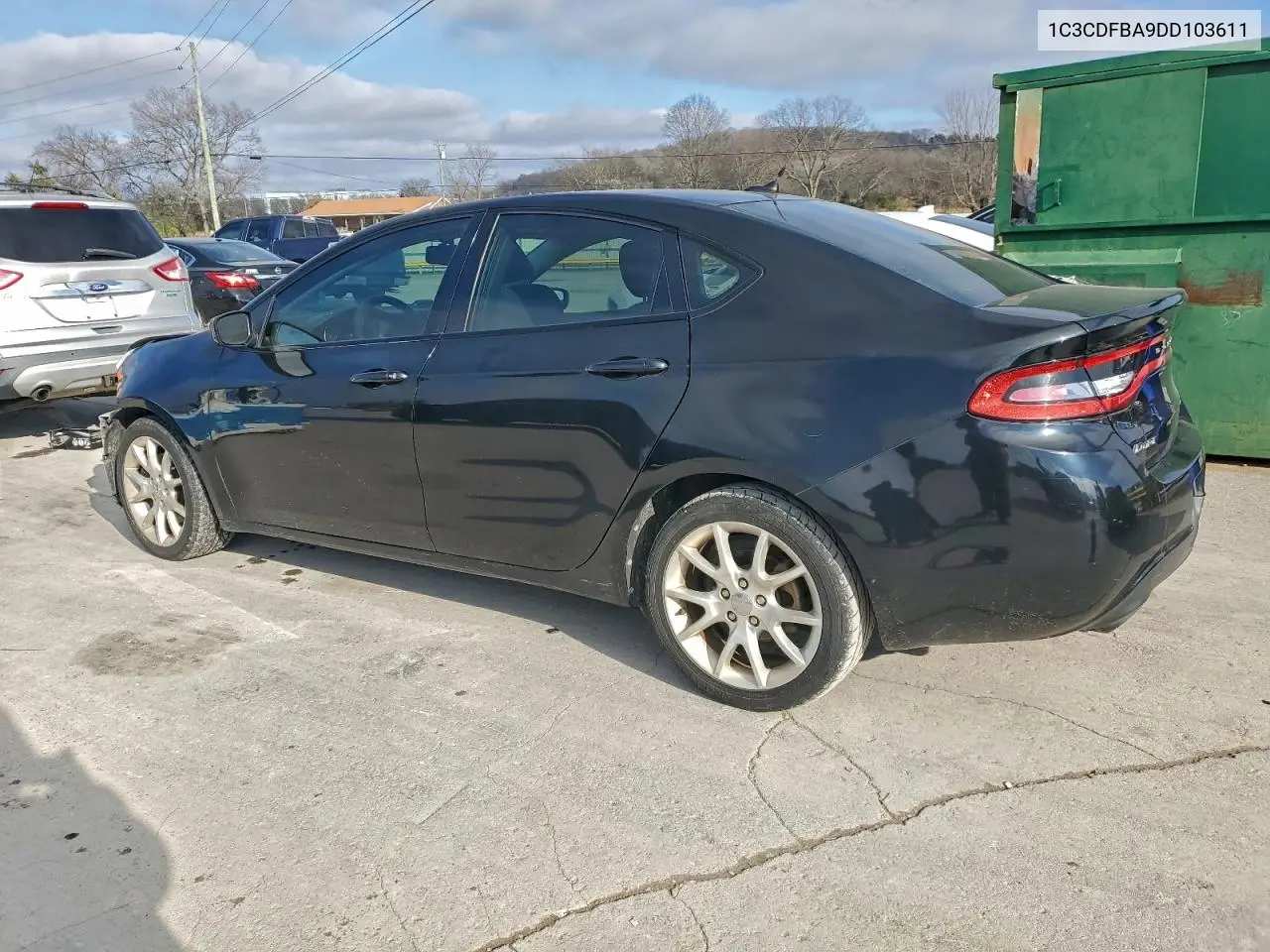 1C3CDFBA9DD103611 2013 Dodge Dart Sxt