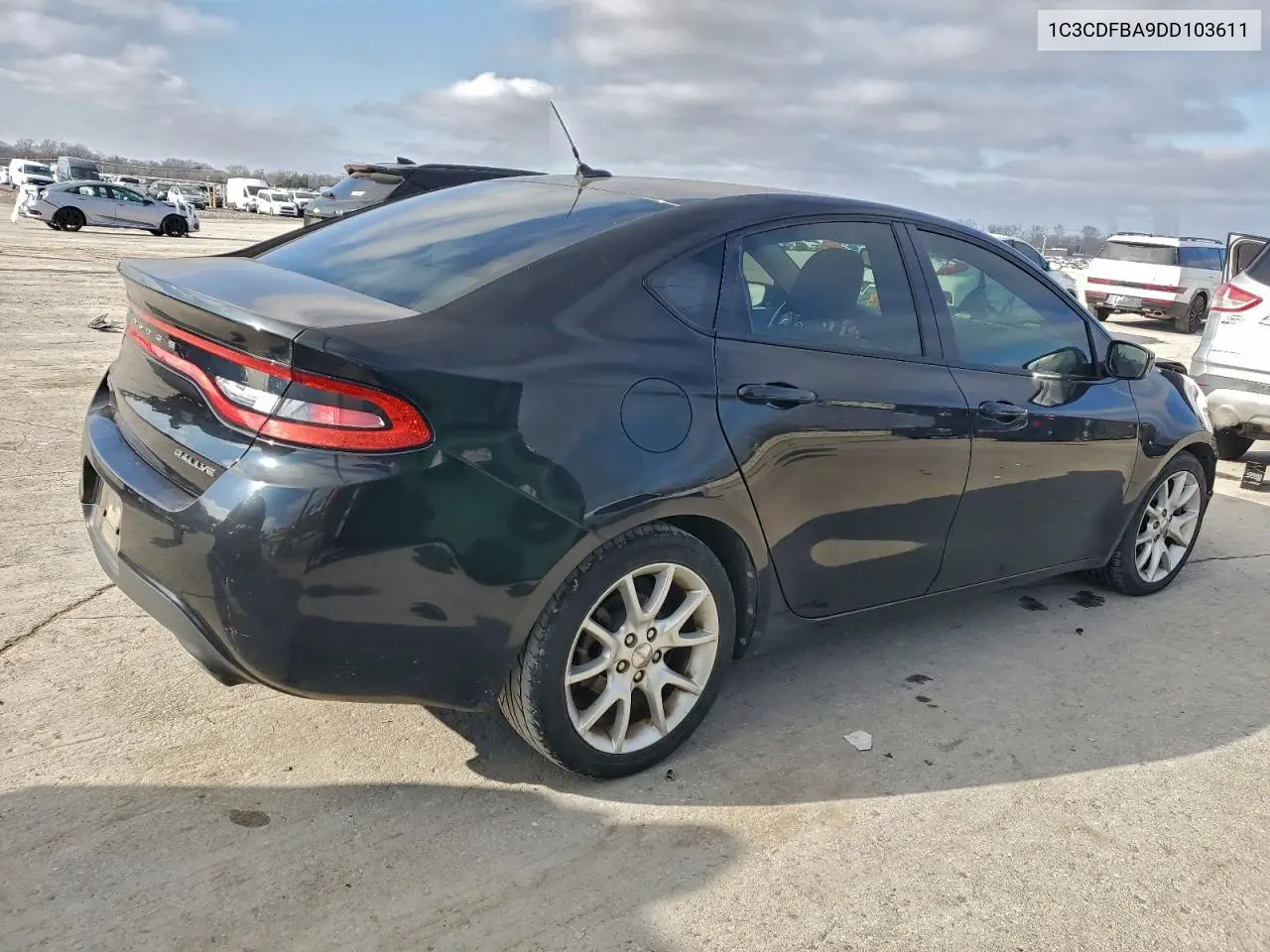 1C3CDFBA9DD103611 2013 Dodge Dart Sxt