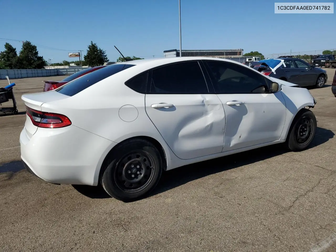 1C3CDFAA0ED741782 2014 Dodge Dart Se