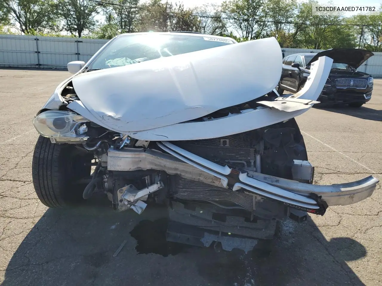 1C3CDFAA0ED741782 2014 Dodge Dart Se