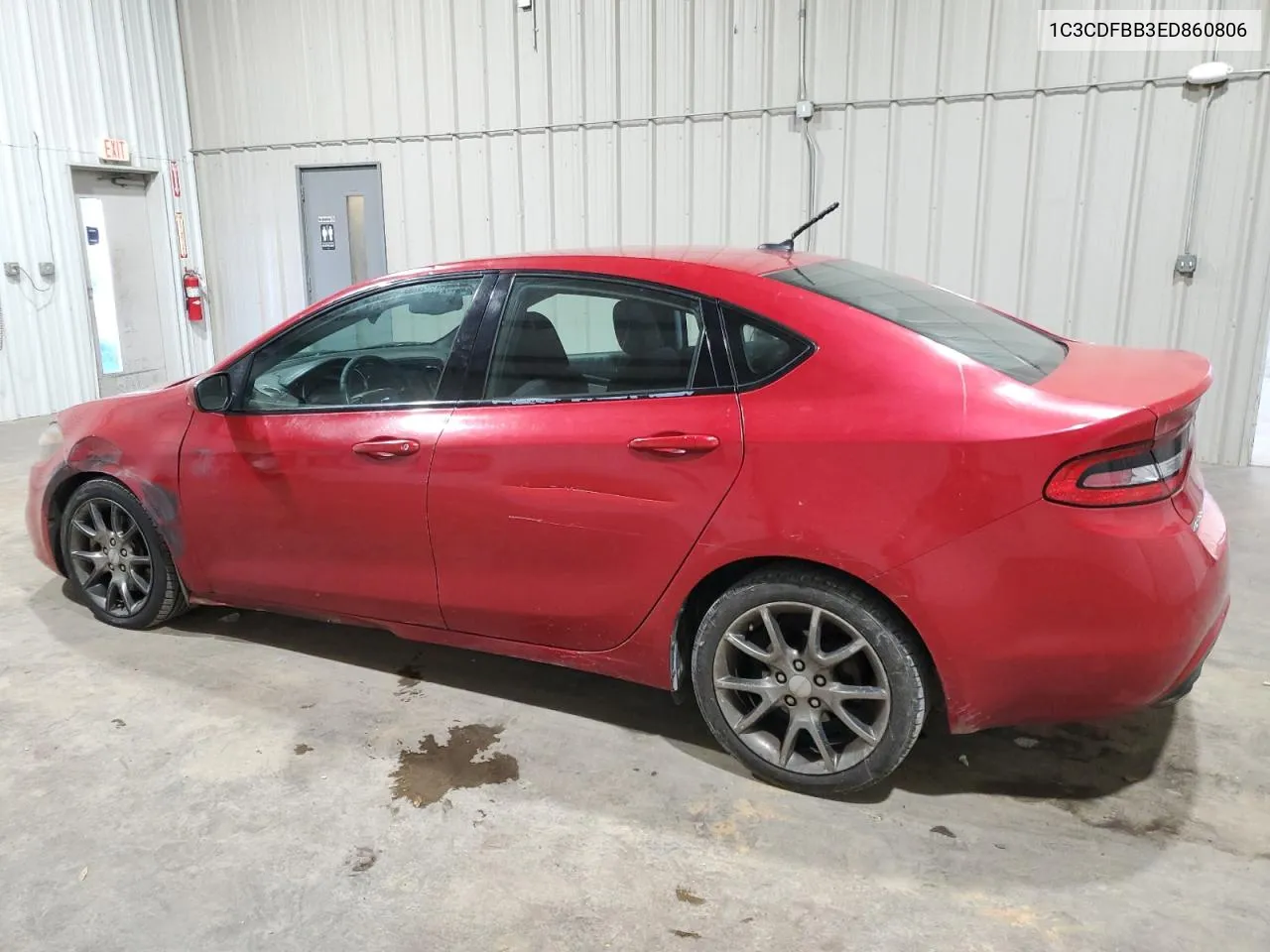 1C3CDFBB3ED860806 2014 Dodge Dart Sxt