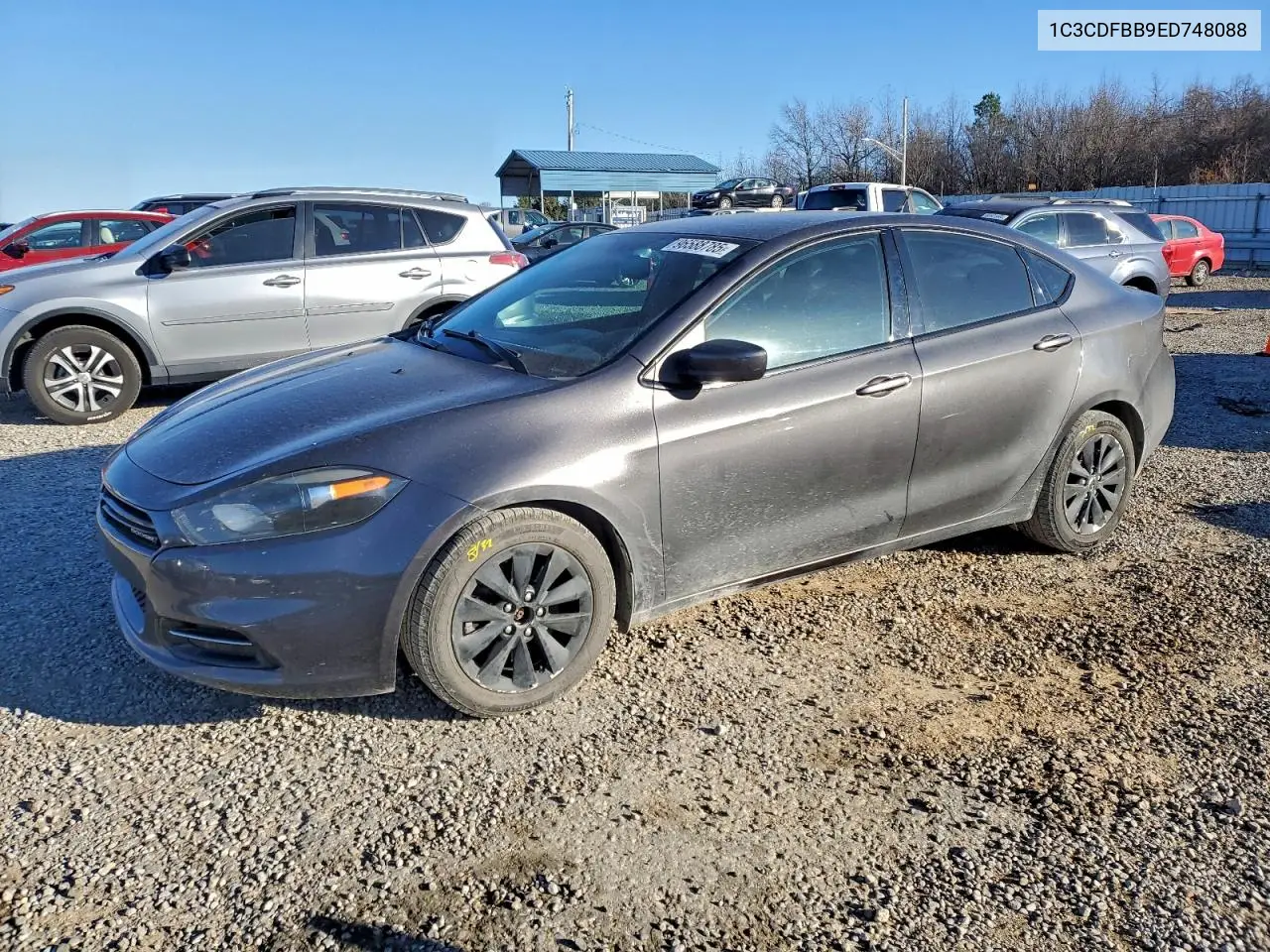 1C3CDFBB9ED748088 2014 Dodge Dart Sxt