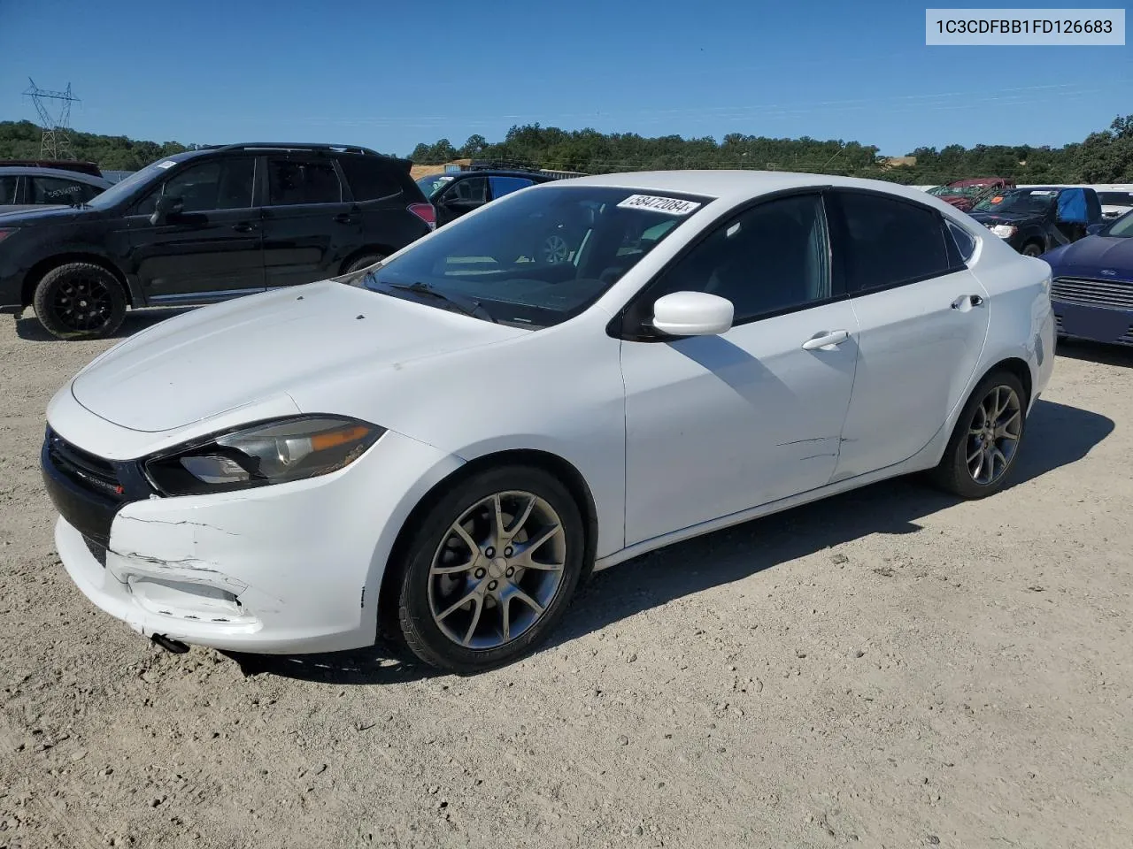 1C3CDFBB1FD126683 2015 Dodge Dart Sxt