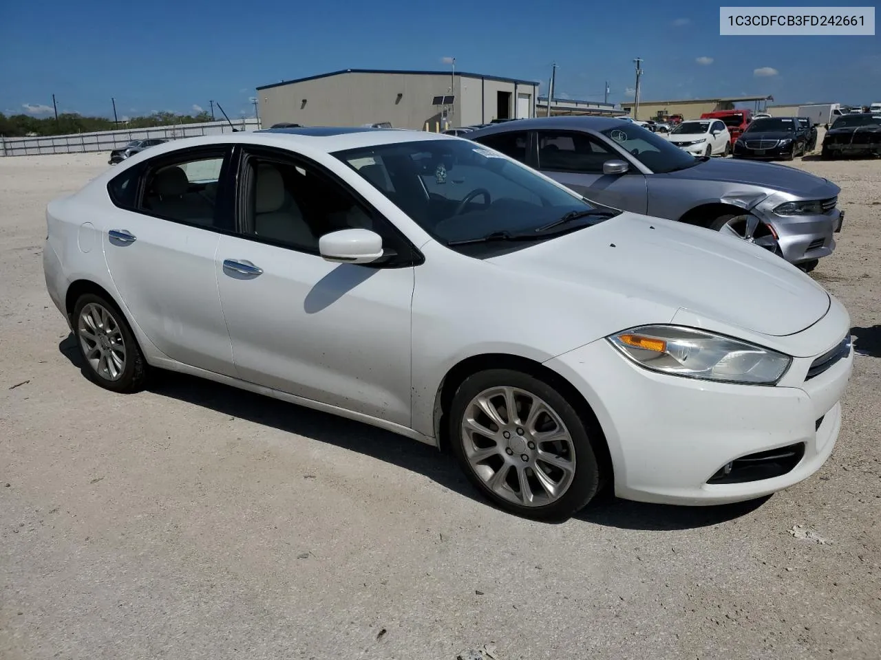 1C3CDFCB3FD242661 2015 Dodge Dart Limited