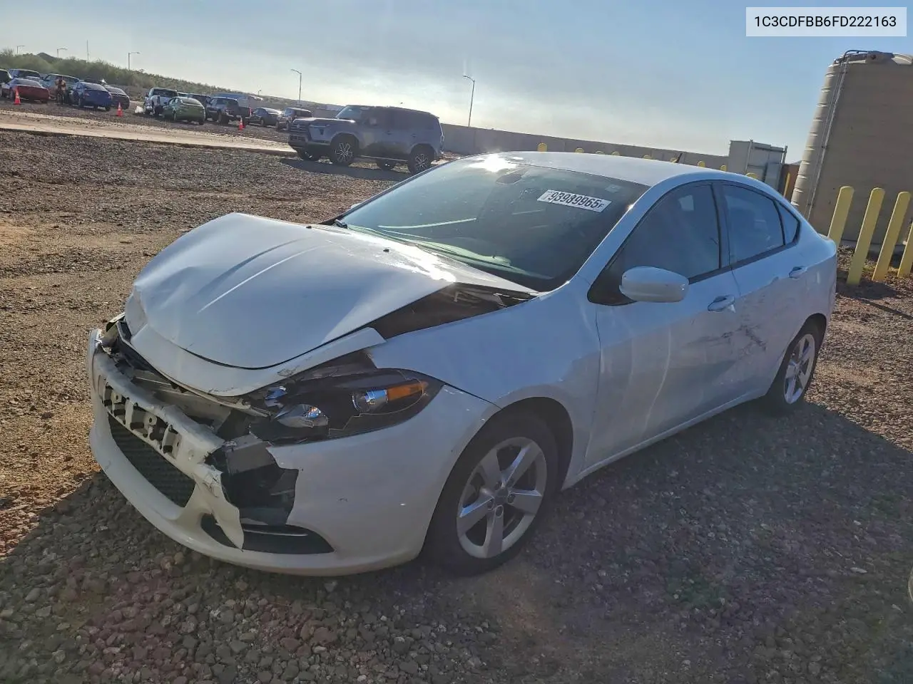 1C3CDFBB6FD222163 2015 Dodge Dart Sxt