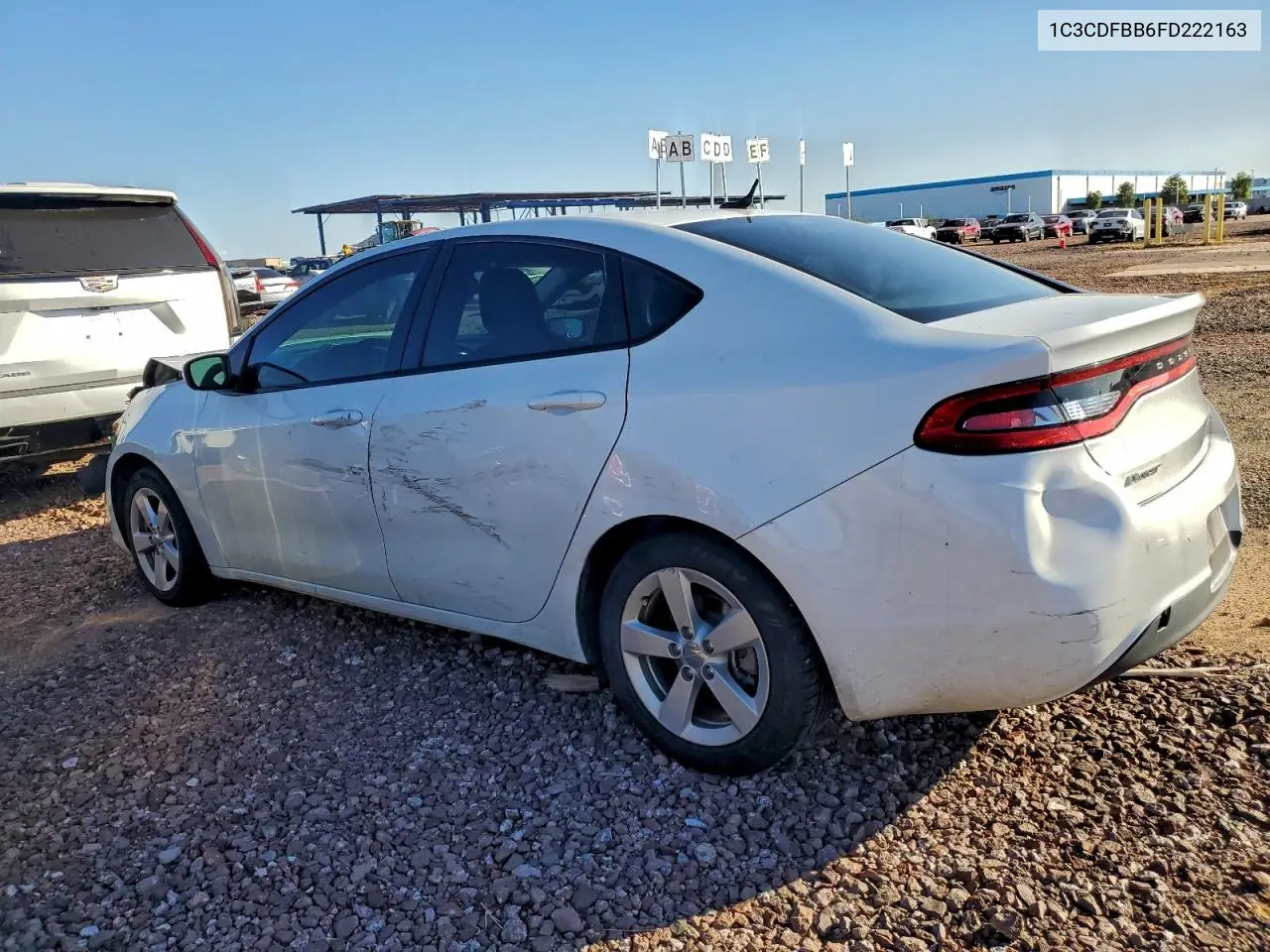 1C3CDFBB6FD222163 2015 Dodge Dart Sxt