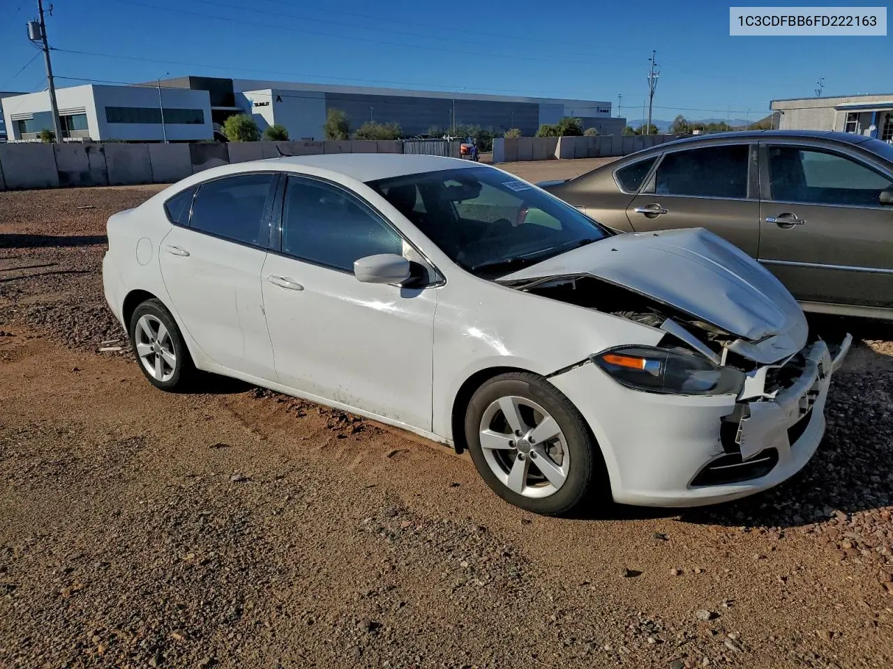 1C3CDFBB6FD222163 2015 Dodge Dart Sxt