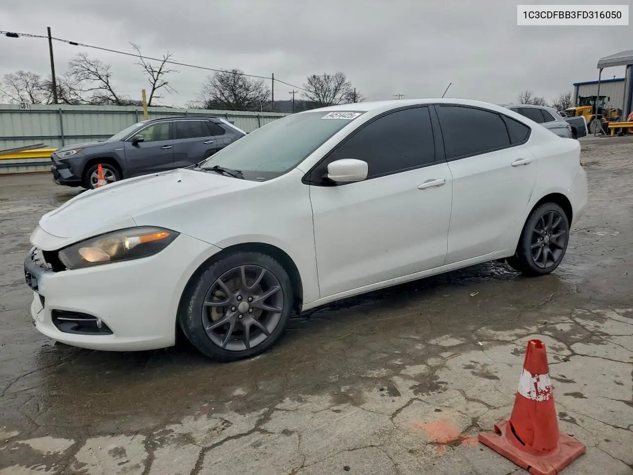 1C3CDFBB3FD316050 2015 Dodge Dart Sxt