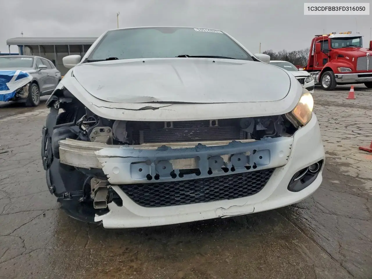 1C3CDFBB3FD316050 2015 Dodge Dart Sxt