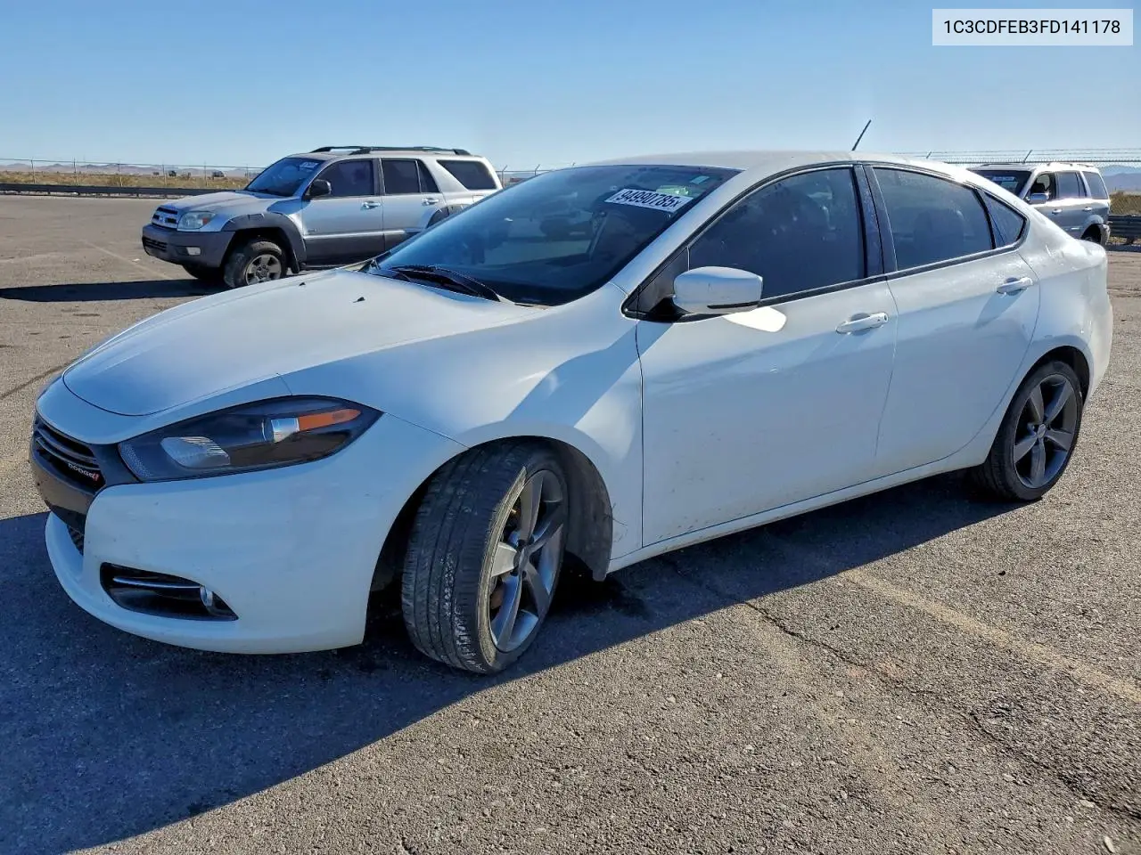 1C3CDFEB3FD141178 2015 Dodge Dart Gt