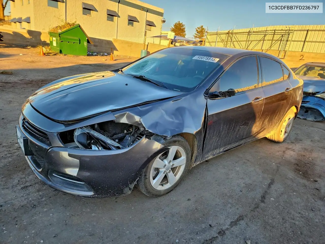 1C3CDFBB7FD236797 2015 Dodge Dart Sxt