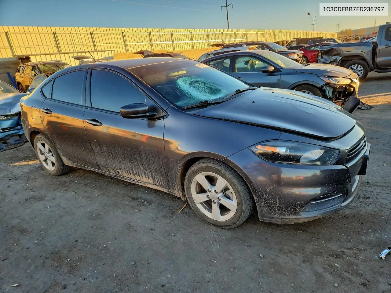 1C3CDFBB7FD236797 2015 Dodge Dart Sxt