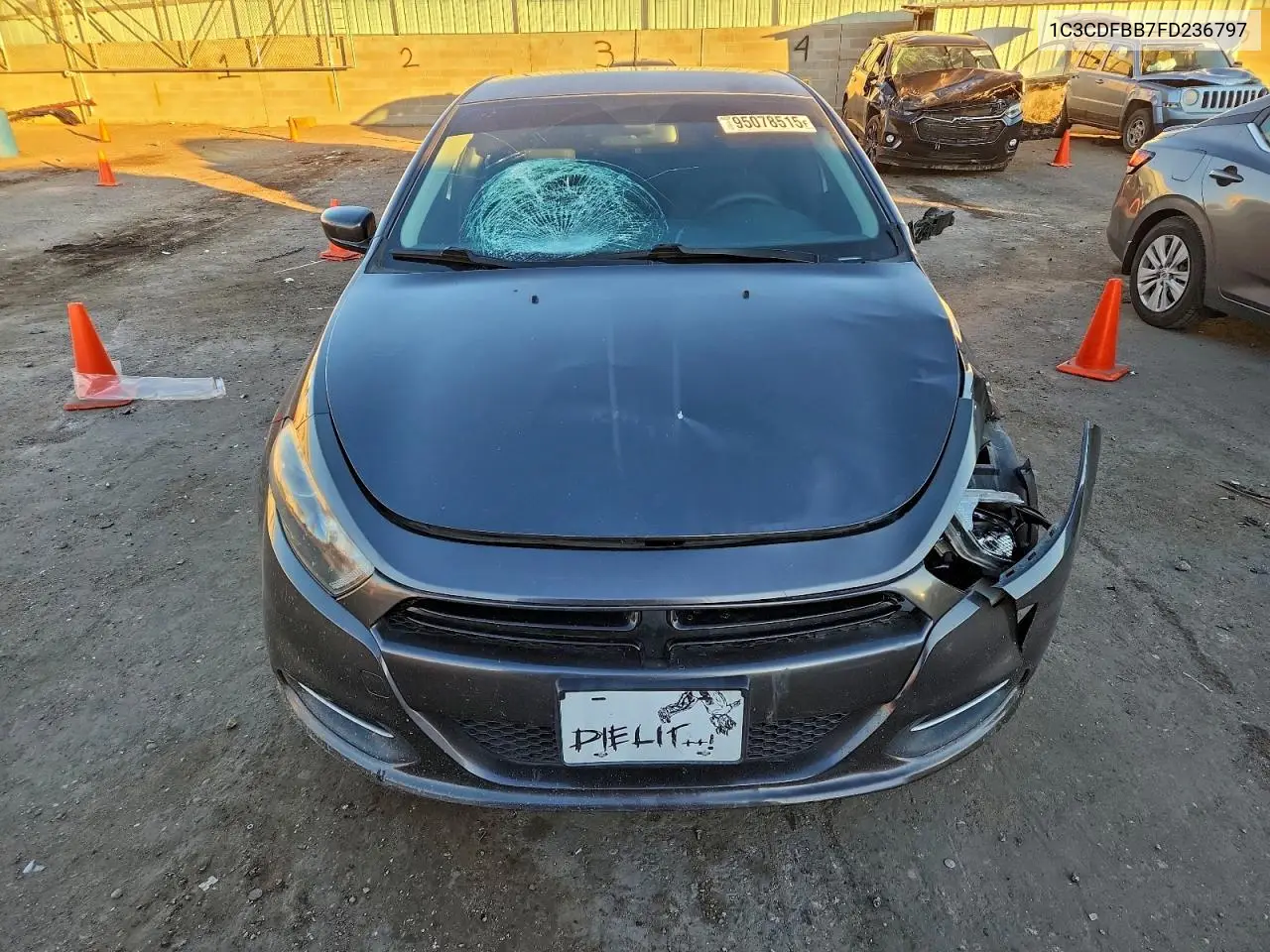 1C3CDFBB7FD236797 2015 Dodge Dart Sxt