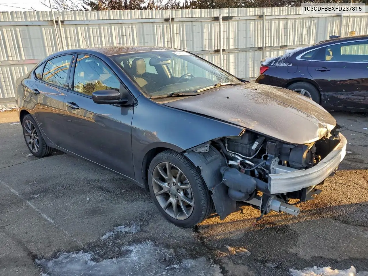 1C3CDFBBXFD237815 2015 Dodge Dart Sxt