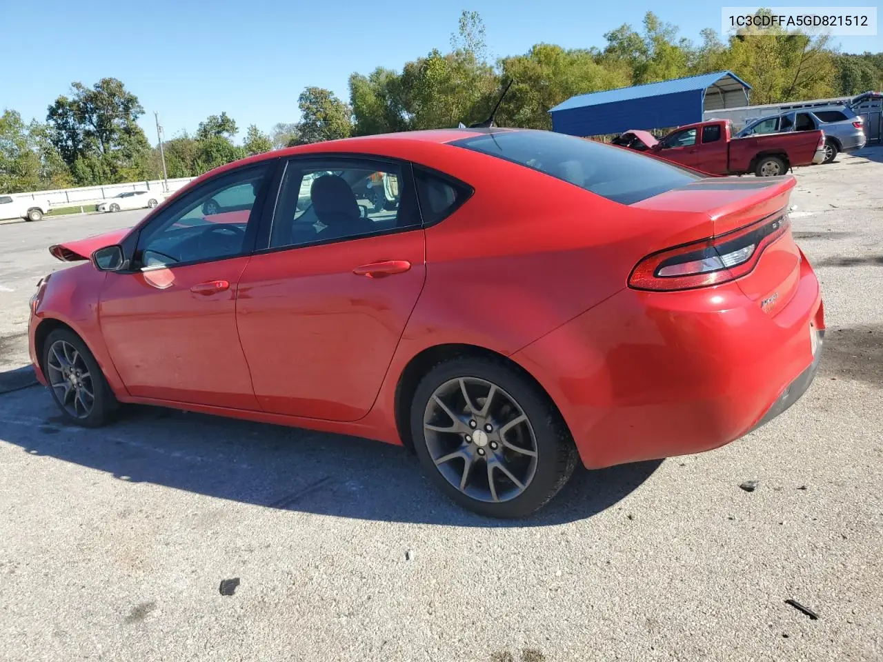 1C3CDFFA5GD821512 2016 Dodge Dart Sxt Sport