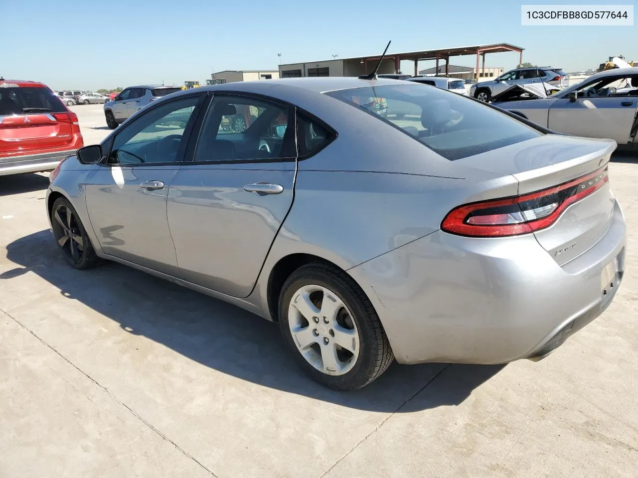 1C3CDFBB8GD577644 2016 Dodge Dart Sxt