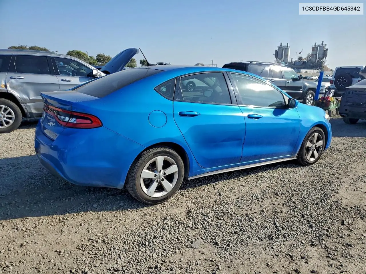 1C3CDFBB4GD645342 2016 Dodge Dart Sxt