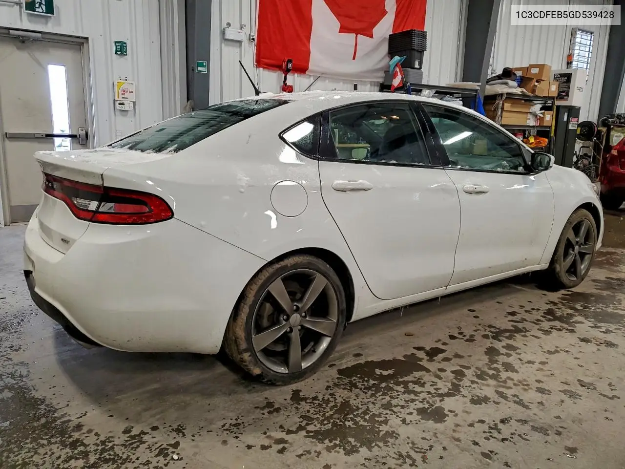 1C3CDFEB5GD539428 2016 Dodge Dart Gt