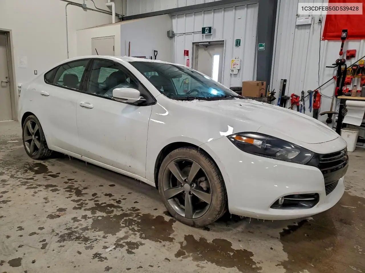1C3CDFEB5GD539428 2016 Dodge Dart Gt