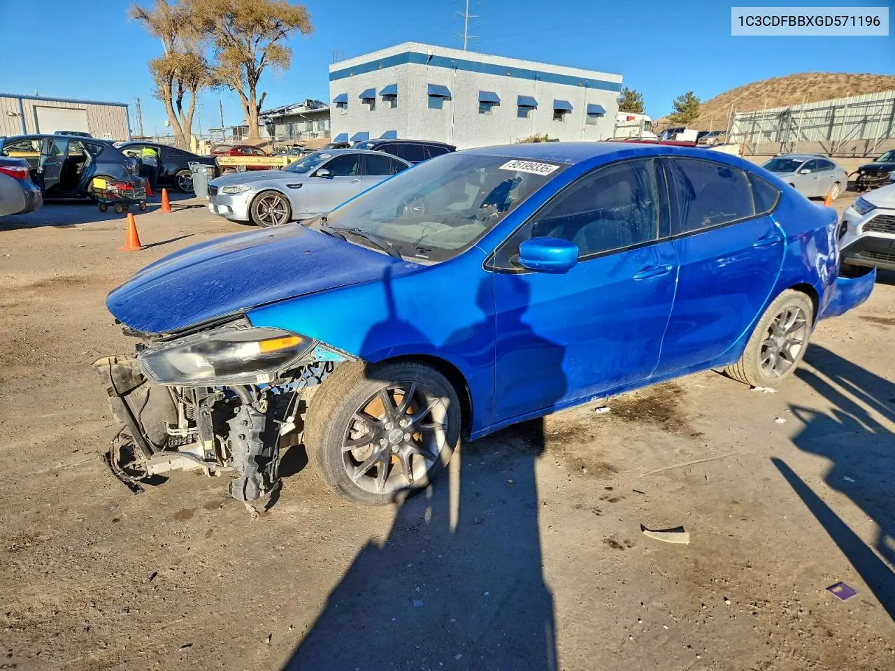 1C3CDFBBXGD571196 2016 Dodge Dart Sxt