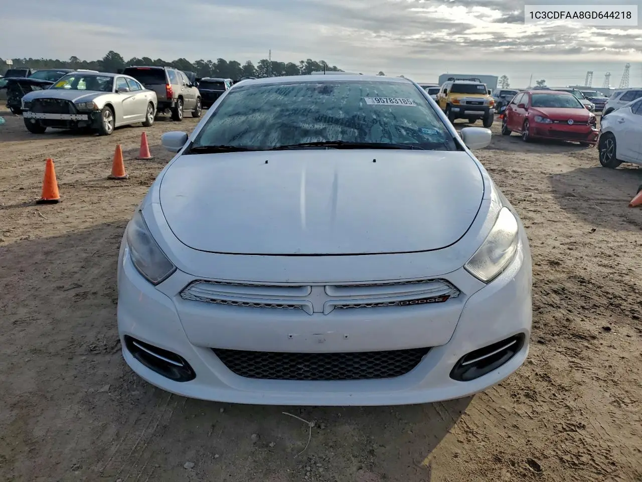 1C3CDFAA8GD644218 2016 Dodge Dart Se
