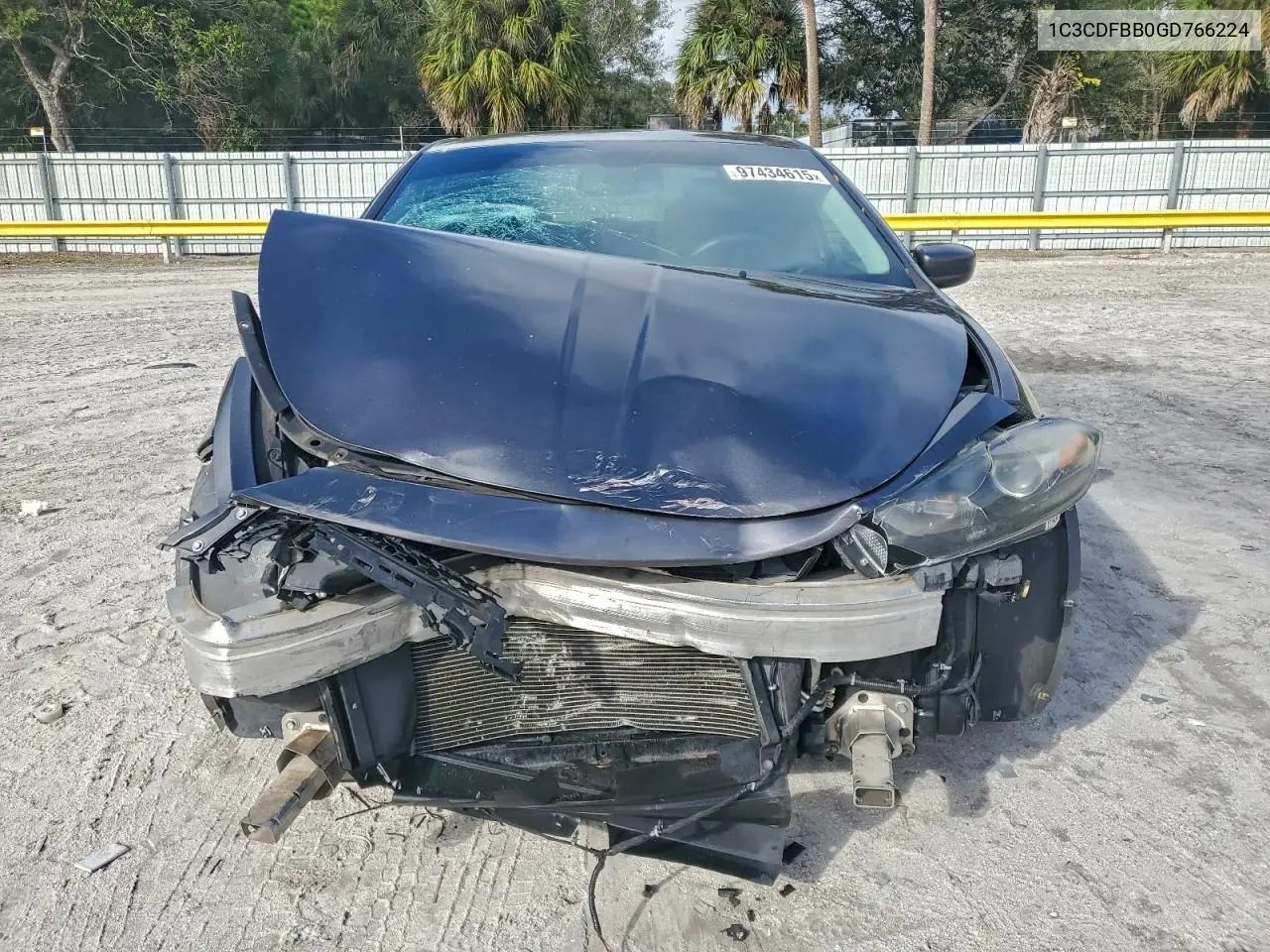 1C3CDFBB0GD766224 2016 Dodge Dart Sxt