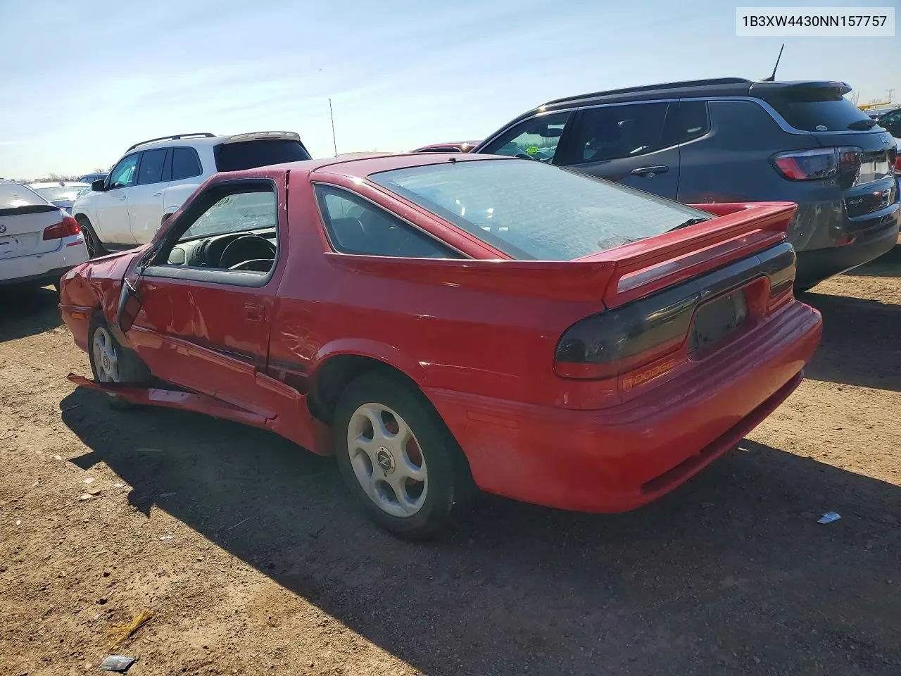 1992 Dodge Daytona Es VIN: 1B3XW4430NN157757 Lot: 48942936