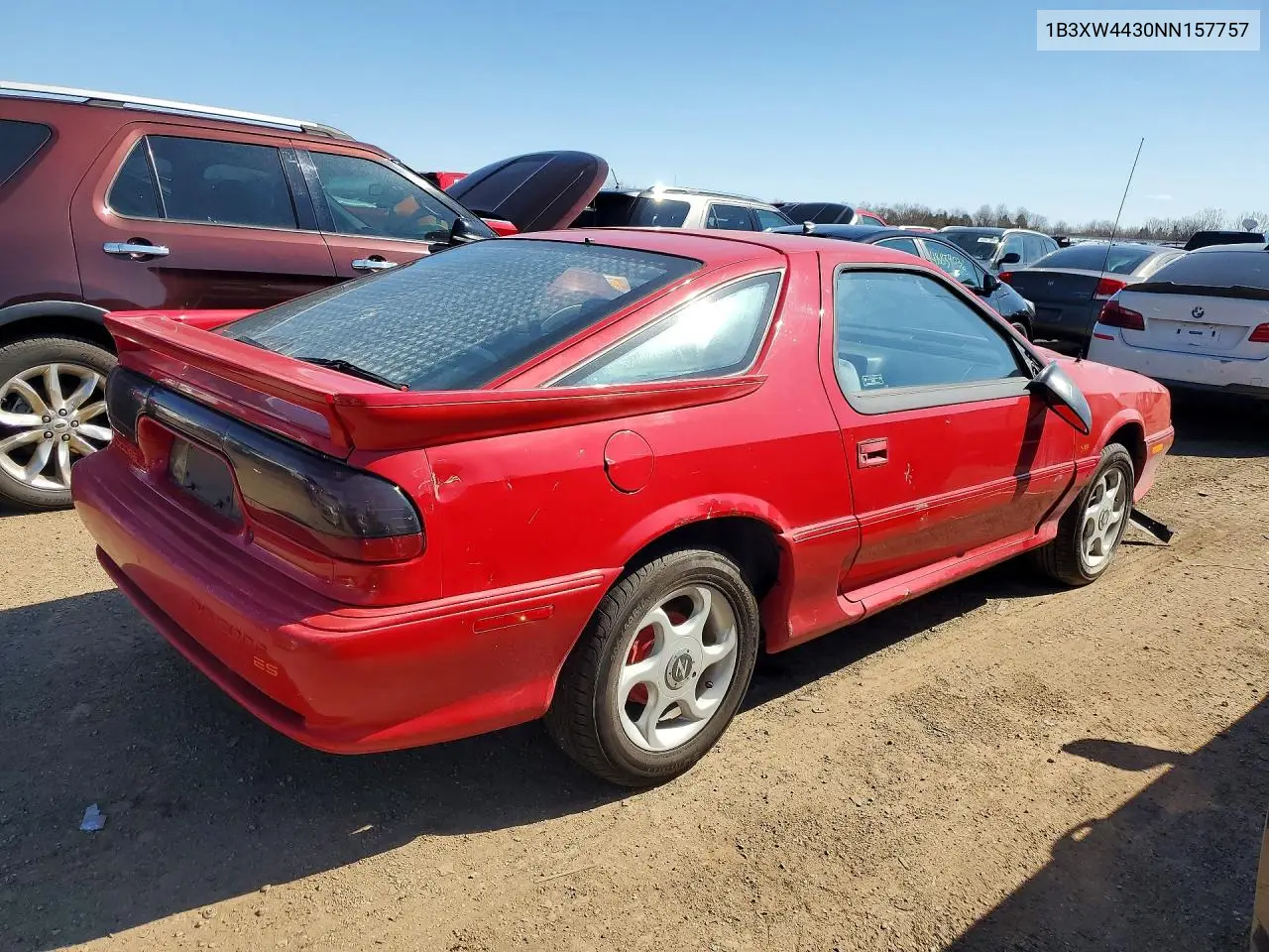 1992 Dodge Daytona Es VIN: 1B3XW4430NN157757 Lot: 48942936