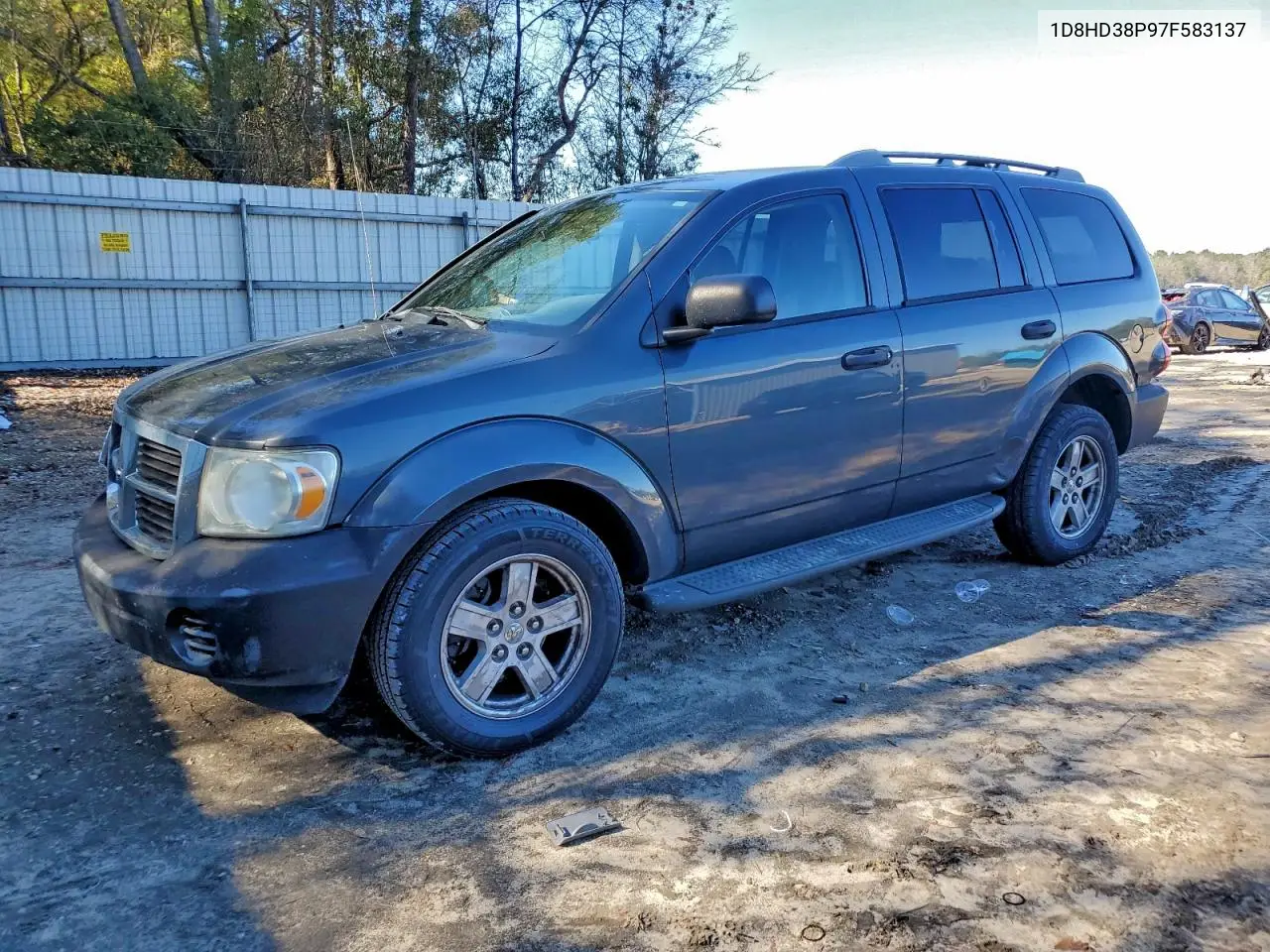 1D8HD38P97F583137 2007 Dodge Durango Sxt