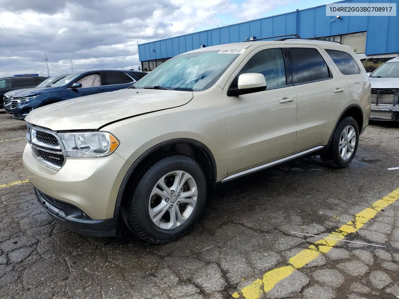 1D4RE2GG3BC708917 2011 Dodge Durango Express