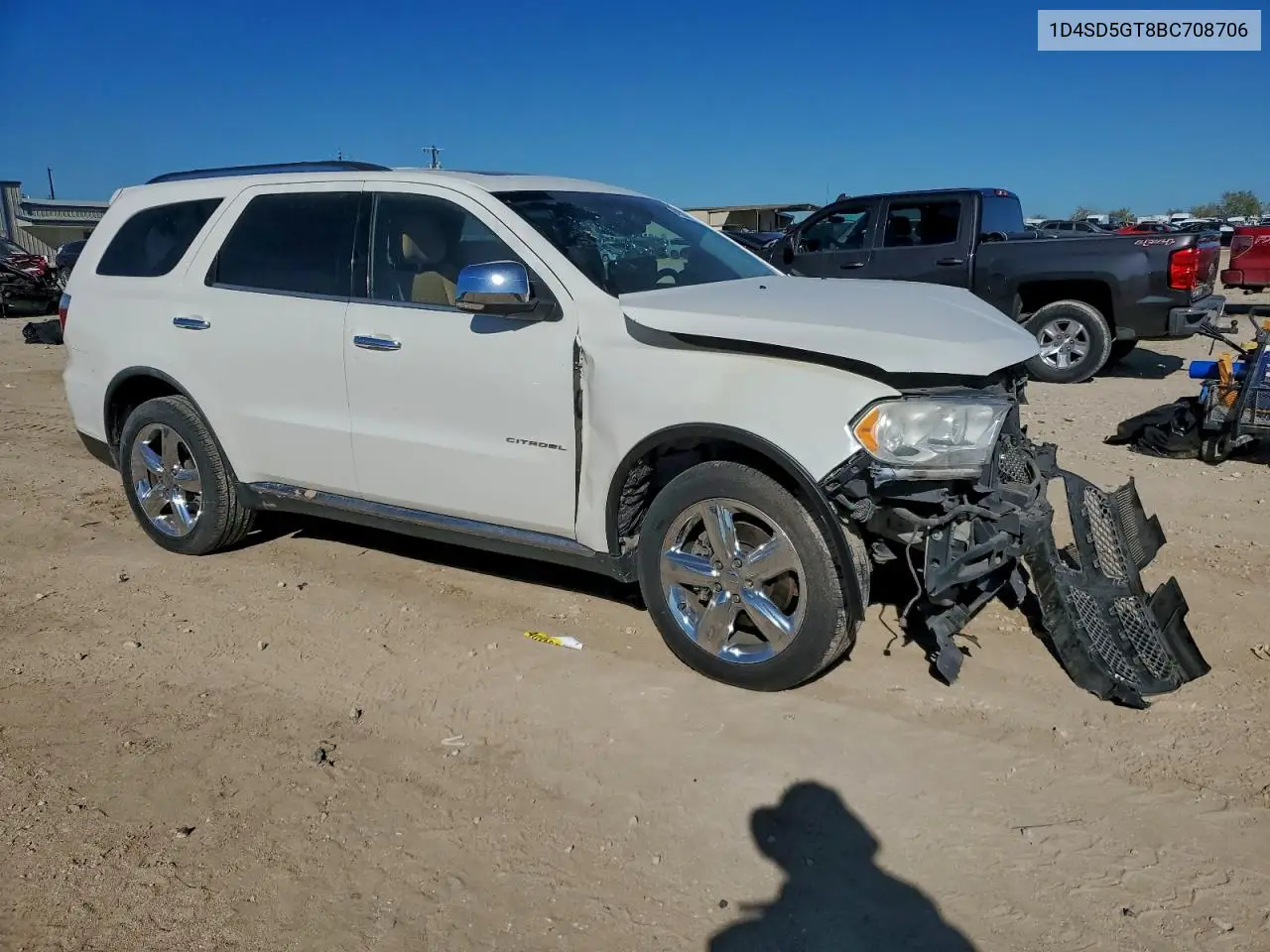 1D4SD5GT8BC708706 2011 Dodge Durango Citadel