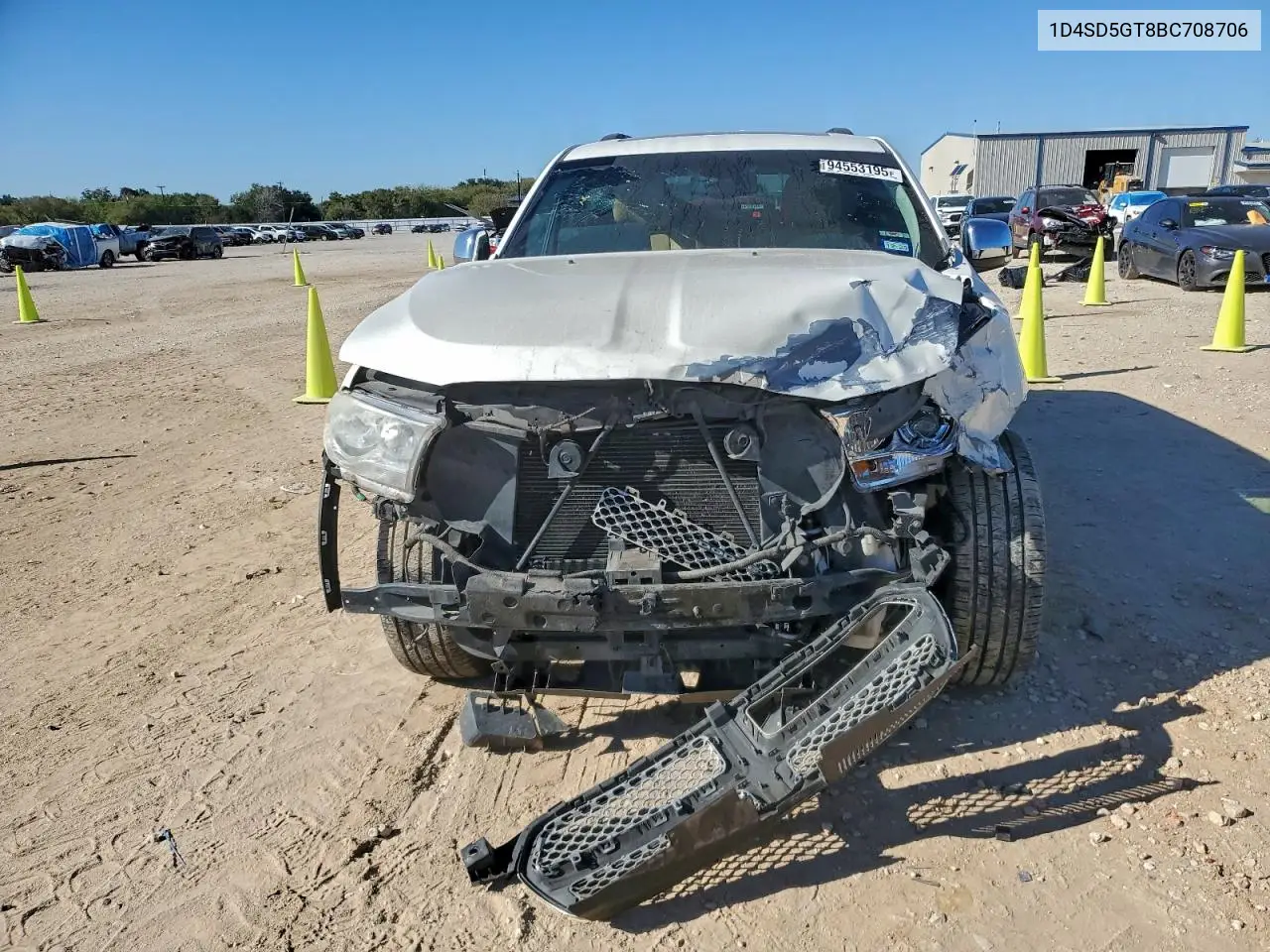1D4SD5GT8BC708706 2011 Dodge Durango Citadel