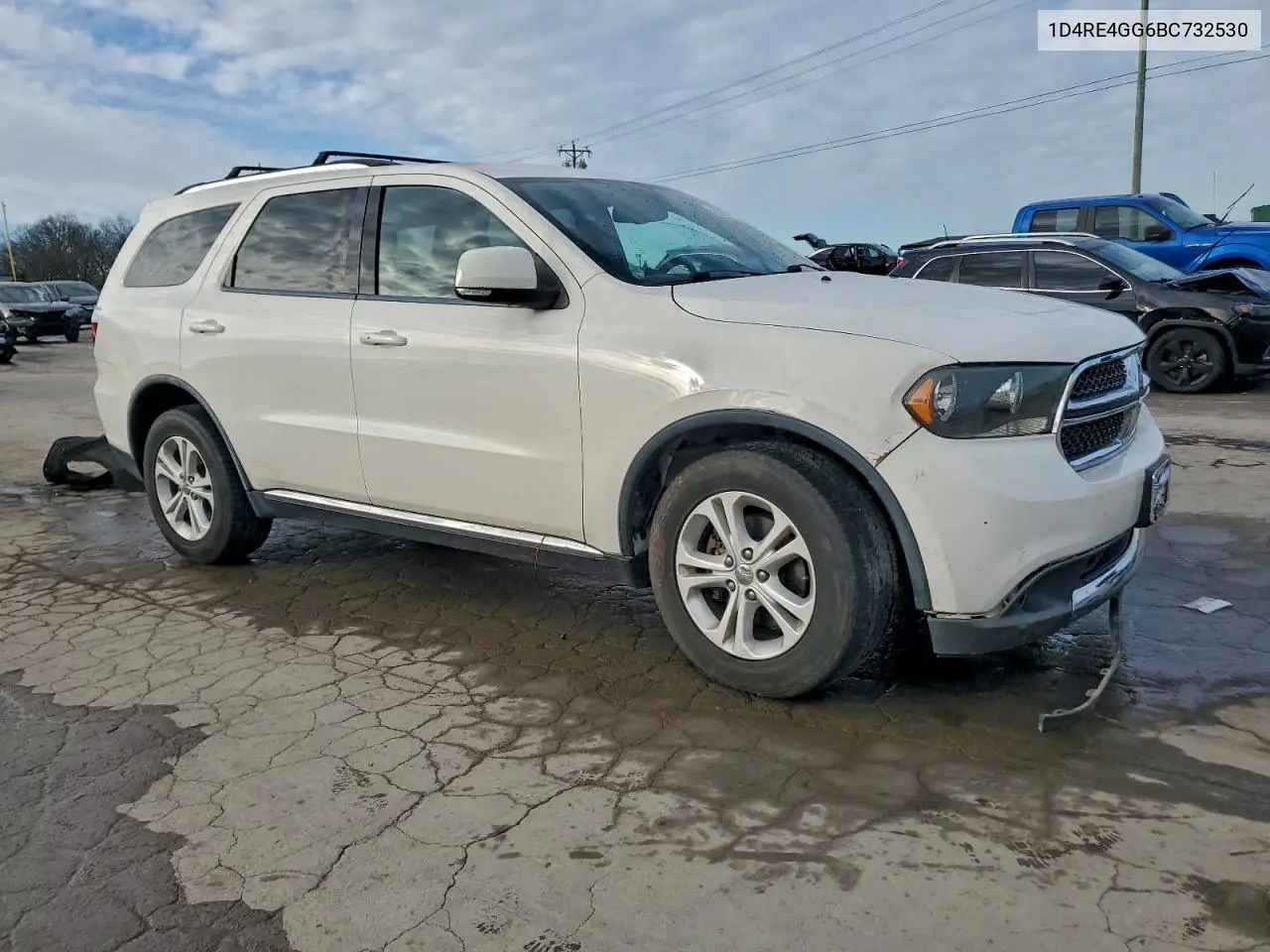 1D4RE4GG6BC732530 2011 Dodge Durango Crew