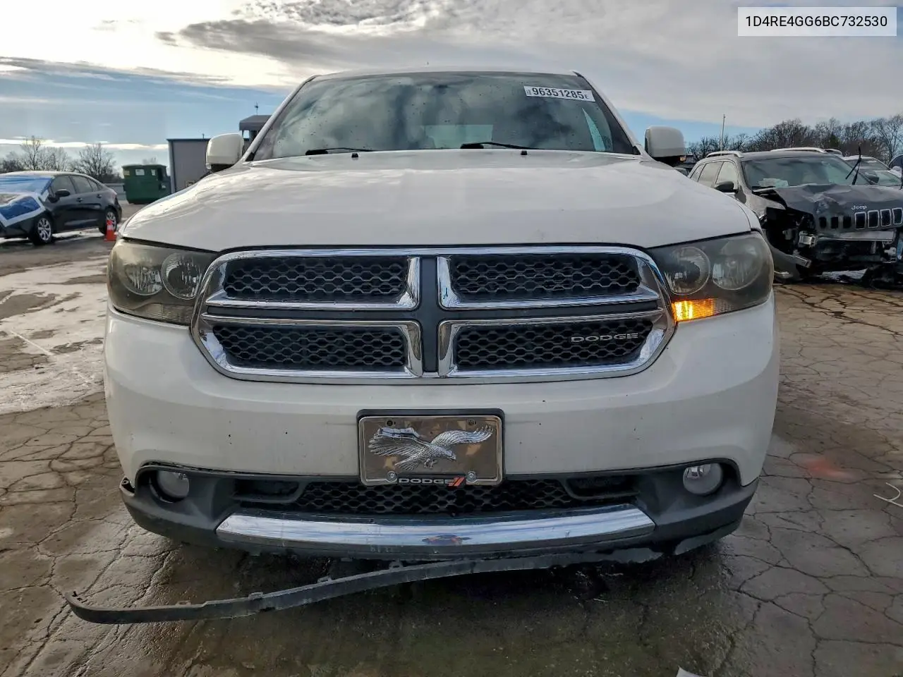 1D4RE4GG6BC732530 2011 Dodge Durango Crew