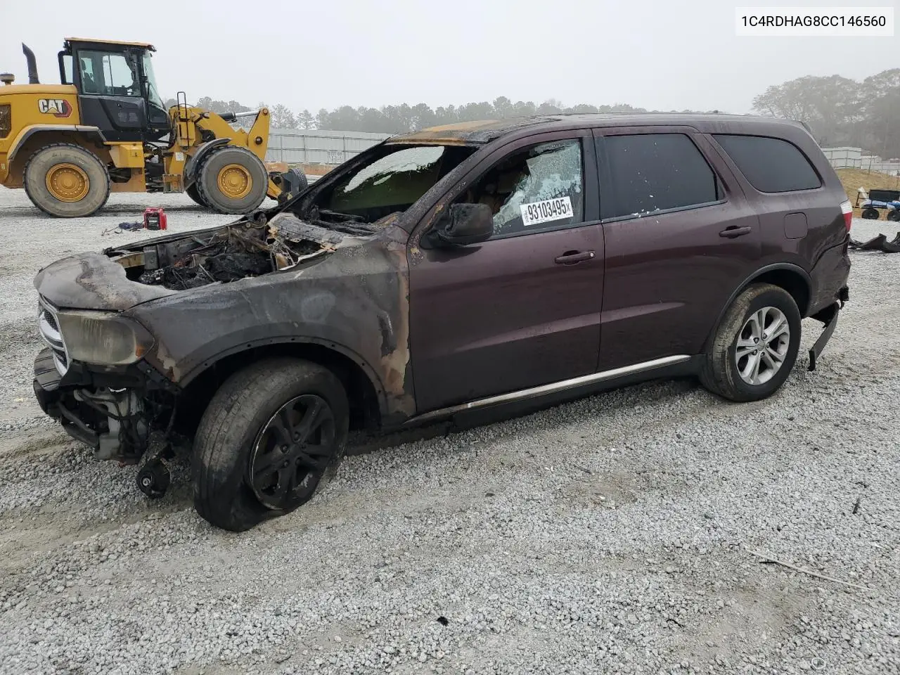 1C4RDHAG8CC146560 2012 Dodge Durango Sxt