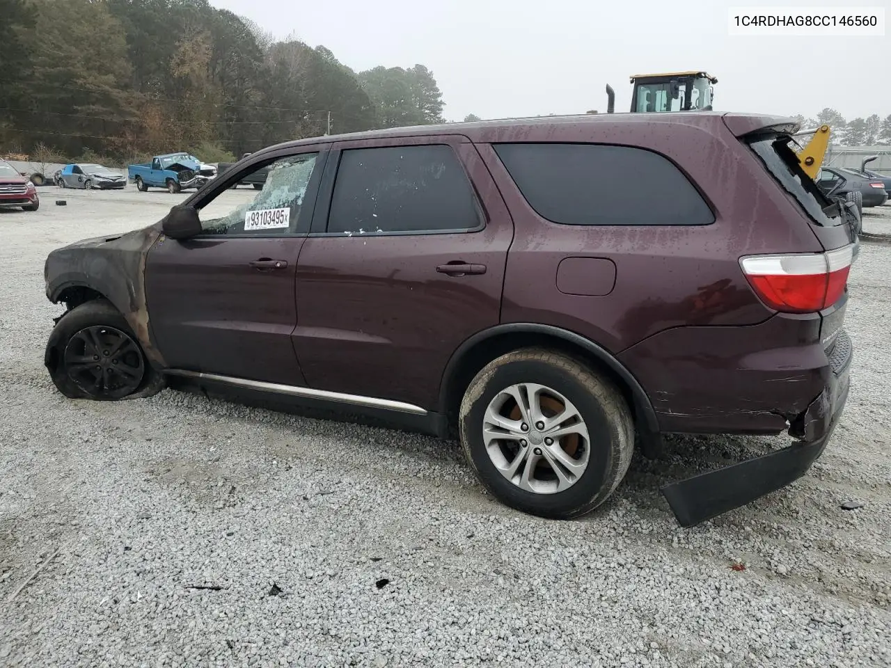 1C4RDHAG8CC146560 2012 Dodge Durango Sxt