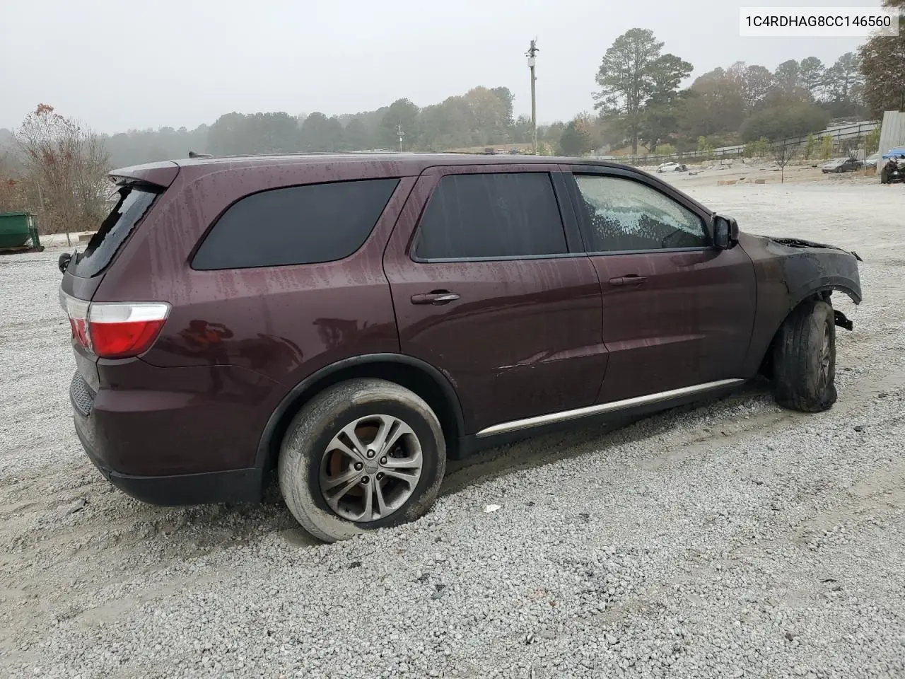 1C4RDHAG8CC146560 2012 Dodge Durango Sxt