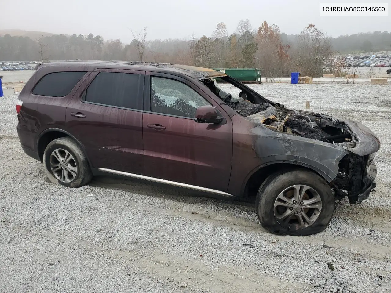 1C4RDHAG8CC146560 2012 Dodge Durango Sxt