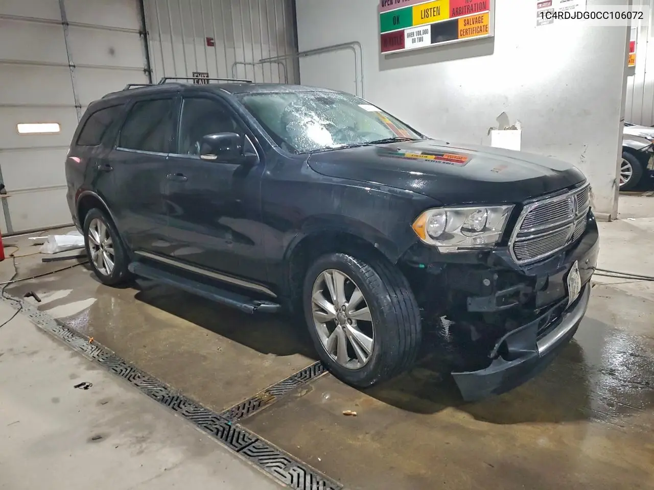 1C4RDJDG0CC106072 2012 Dodge Durango Crew